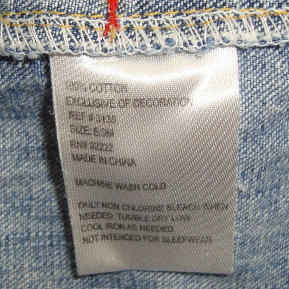 Radio Flyer Embroidered Baseball Shortalls Short Overalls Size 6-9 Months - Picture 8 of 8